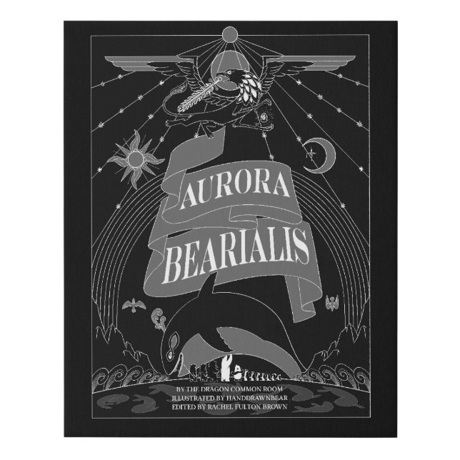 Aurora Bearialis Poster Faux Canvas Print (Front)