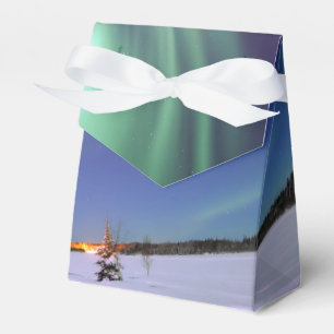 Aurora - Beautiful Northern Lights Favor Boxes