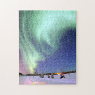Aurora - Beautiful Northern Lights Jigsaw Puzzle
