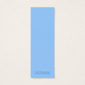 Aurora Bookmark (Back)