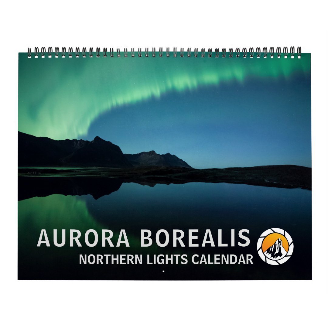 Aurora Borealis 2023 Calendar Zazzle