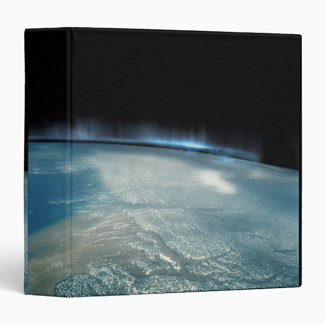 Aurora Borealis 3 Ring Binder (Front/Spine)