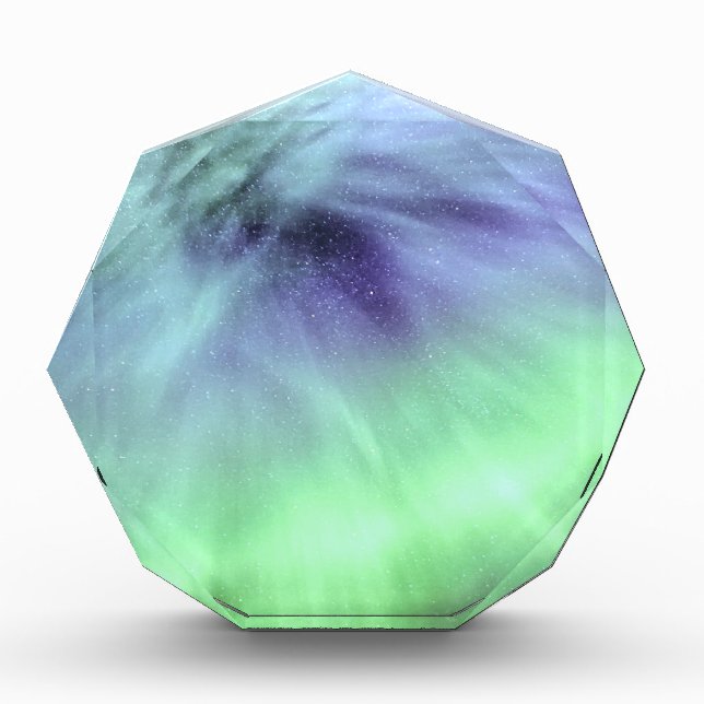 Aurora Borealis Acrylic Award (Front)