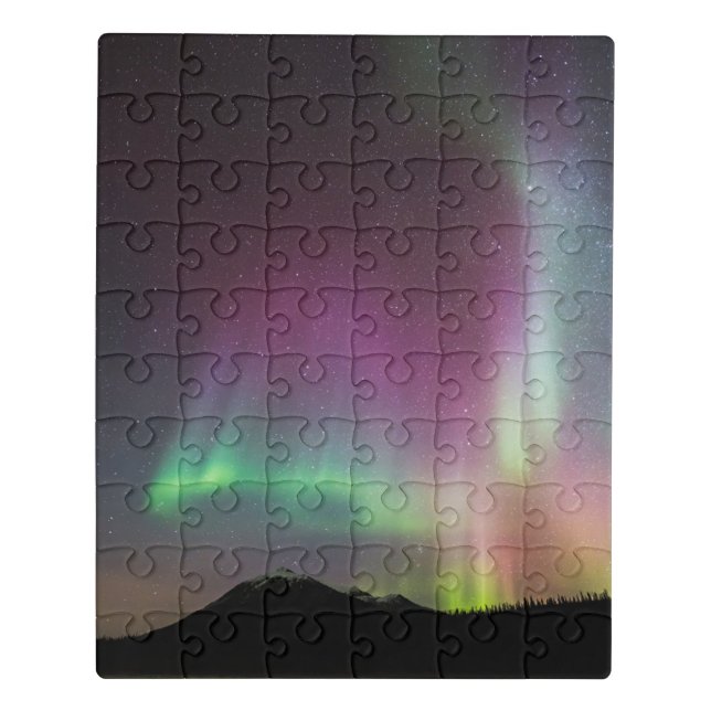 Aurora Borealis | Alaska Brooks Range, Alaska Jigsaw Puzzle (Puzzle Vertical)