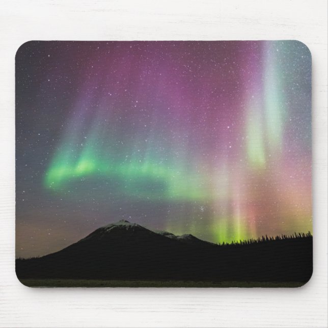 Aurora Borealis | Alaska Brooks Range, Alaska Mouse Pad (Front)