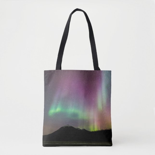 Aurora Borealis | Alaska Brooks Range, Alaska Tote Bag (Front)