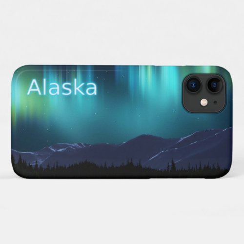 Aurora Borealis _ Alaska iPhone 11 Case
