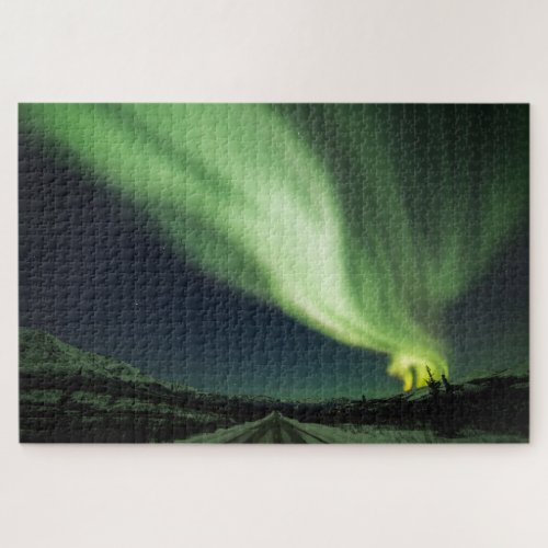 Aurora Borealis _ Alaska Jigsaw Puzzle
