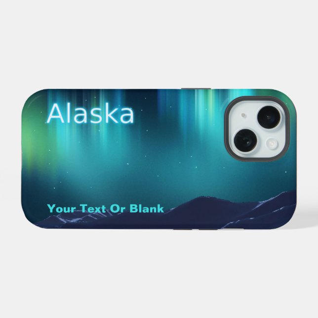 Aurora Borealis - Alaska OtterBox iPhone Case (Back Horizontal)