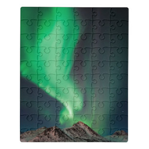 Aurora Borealis Anchorage, Alaska Jigsaw Puzzle