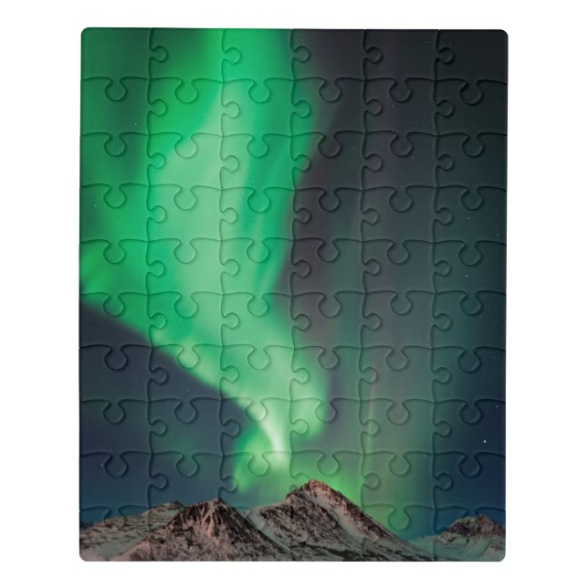 Aurora Borealis | Anchorage, Alaska Jigsaw Puzzle (Puzzle Vertical)