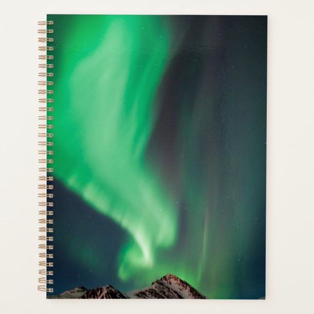 Aurora Borealis | Anchorage, Alaska Planner (Front)