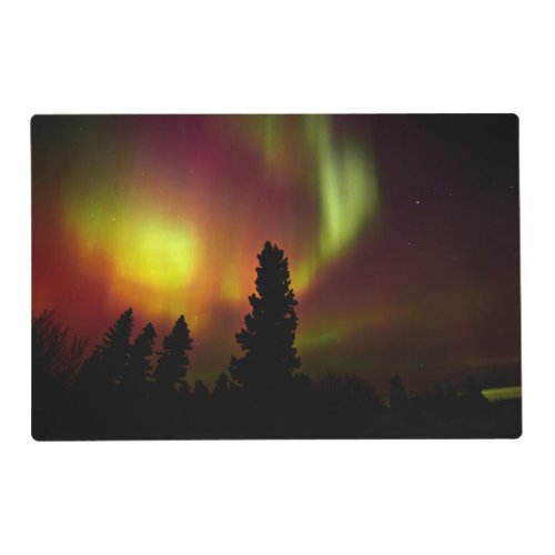Aurora Borealis and Trees Placemat