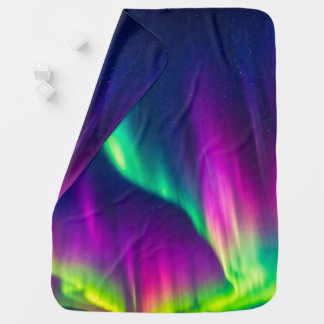 Aurora Borealis Baby Blanket