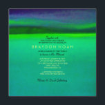 AURORA BOREALIS Bar Bat Mitzvah Invitation<br><div class="desc">WELCOME! All my designs are ONE-OF-A-KIND original pieces of artwork designed by me! You can only find them here! I can change the color of almost any design to fit your needs. I can even add you child's hebrew name to the invite, just ask me how, my services are free....</div>