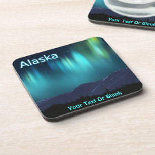 Aurora Borealis Beverage Coaster