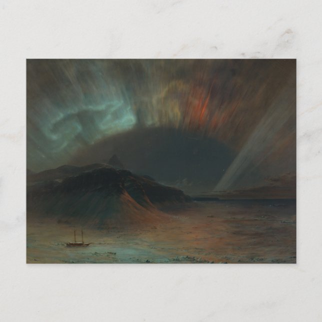 Aurora Borealis by Frederic Edwin Church Postcard (Front)