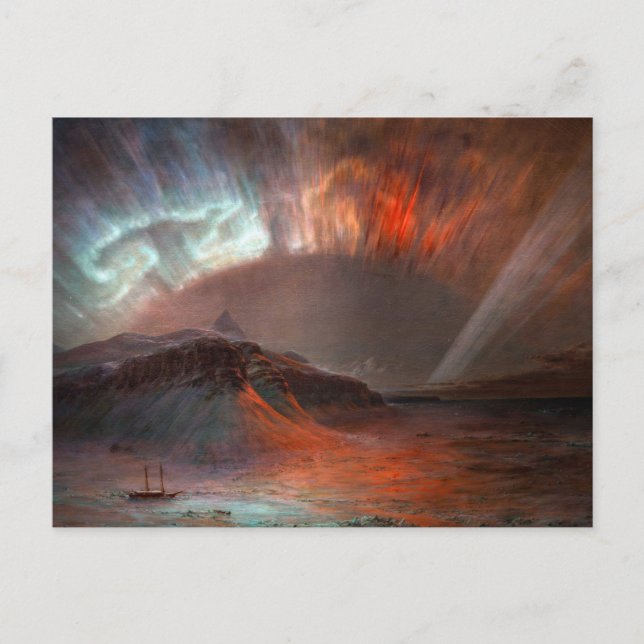 Aurora Borealis by Frederic Edwin Church Postcard (Front)