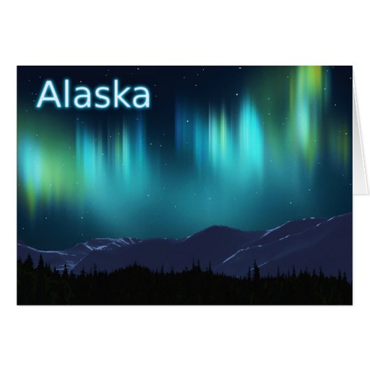 Aurora Borealis Cards (Front Horizontal)