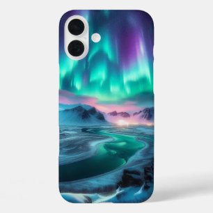 Aurora Borealis iPhone 16 Plus Case