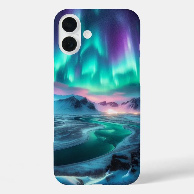 Aurora Borealis Case-Mate iPhone Case (Back)