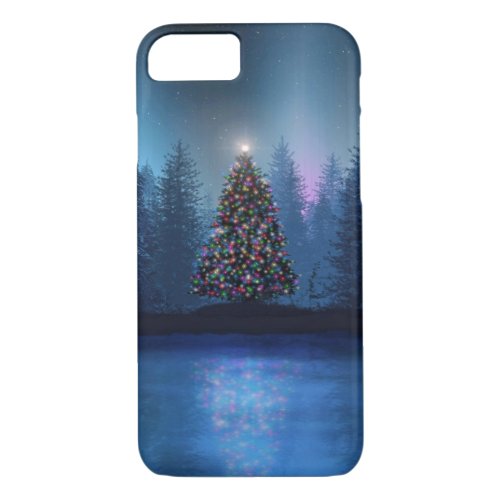 Aurora Borealis Christmas iPhone 87 Case