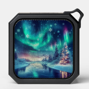 aurora borealis/Christmas/Winter Bluetooth Speaker