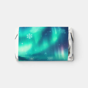 aurora borealis/Christmas/Winter Hershey's Miniatures