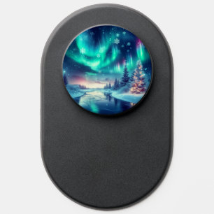 aurora borealis/Christmas/Winter PopSocket