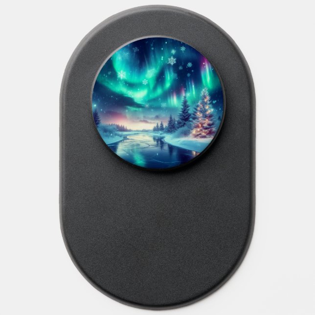 aurora borealis/Christmas/Winter PopSocket (Popsocket)