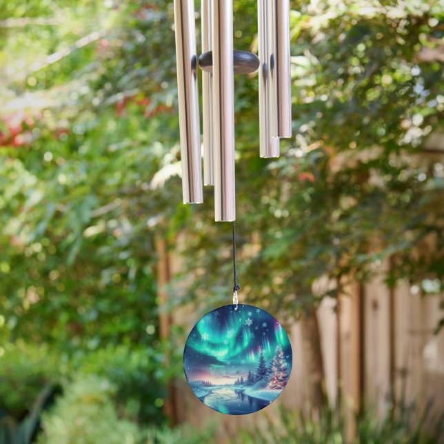 aurora borealis/Christmas/Winter Wind Chime (Backyard)