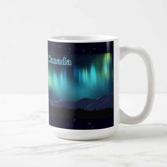 Aurora Borealis Coffee Mug (Right)