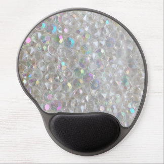 Aurora Borealis Crystals Image Gel Mousepad
