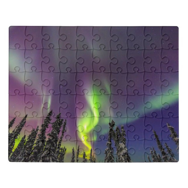 Aurora Borealis | Fairbanks, Alaska Jigsaw Puzzle (Puzzle Horizontal)
