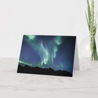 Aurora Borealis Greeting Card