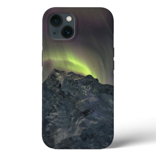 Aurora Borealis | Iceberg Jokulsarlon Iceland iPhone 13 Case
