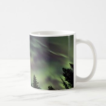 Aurora Borealis In Finnish Lapland Coffee Mug by JukkaHeilimo at Zazzle