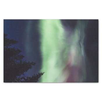 Aurora Borealis In Finnish Lapland Tissue Paper by JukkaHeilimo at Zazzle