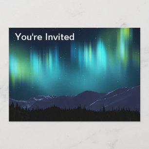 Aurora Borealis Invitation
