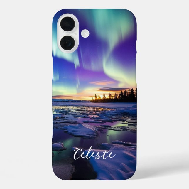 Aurora Borealis Iridescent Twilight Case-Mate iPhone Case (Back)