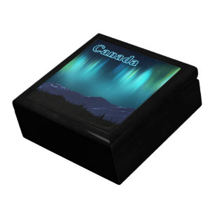 Aurora Borealis Jewelry Box