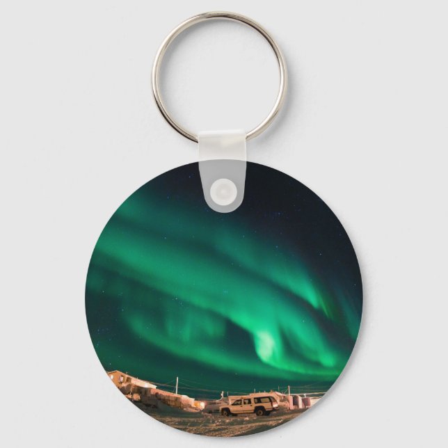 Aurora Borealis Keychain (Front)