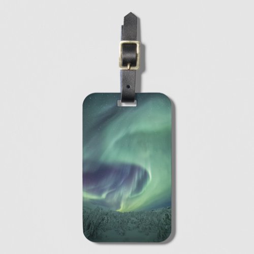 Aurora Borealis Luggage Tag