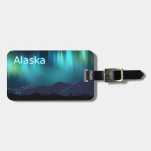 Aurora Borealis Luggage Tag