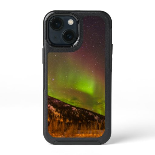 Aurora Borealis | Mountains Fairbanks Alaska iPhone 13 Mini Case