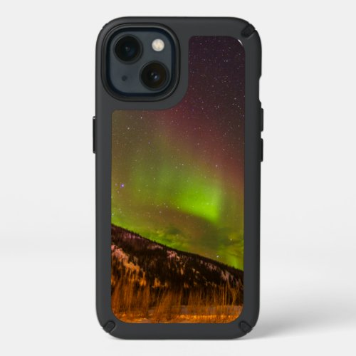 Aurora Borealis  Mountains Fairbanks Alaska Speck iPhone 13 Case