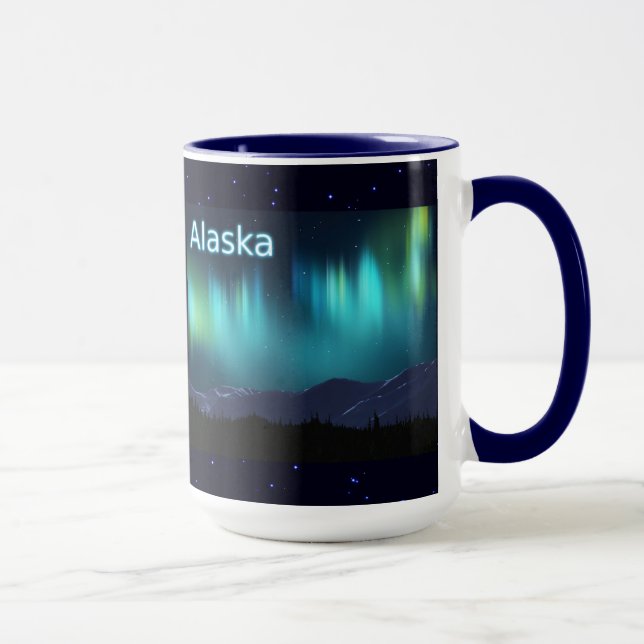Aurora Borealis Mug (Right)