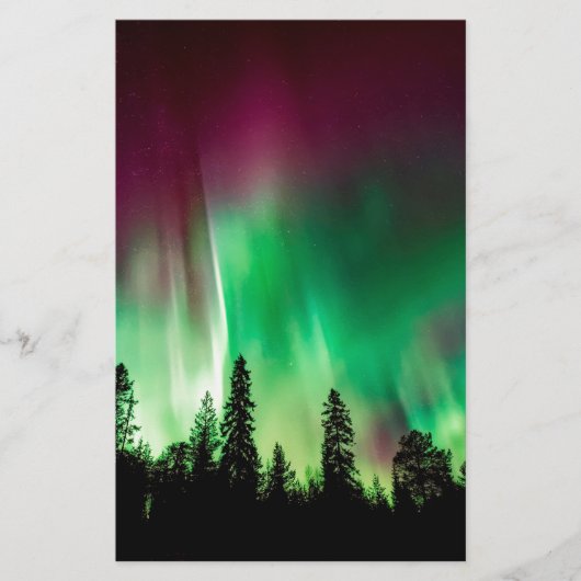 Aurora borealis northern lights (Front)