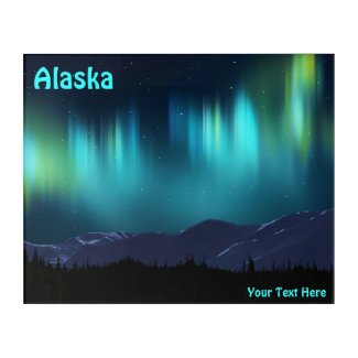 Aurora Borealis - Northern Lights Acrylic Print