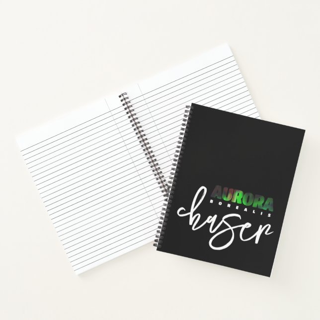 Aurora Borealis (Northern Lights) Chaser Notebook (Inside)